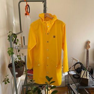 RAINS Raincoat Size XS/S Yellow Unisex